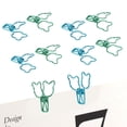 thumbnail image 4 of Clips Huecos Para Carpetas, Clips Para Carpetas Con Forma De Oso Pequeño, Fuerza De Sujeción Fuerte, Metal Resistente, Práctico Para Niños Para Boletos ANGGREK Paper Binder Clips, 4 of 8