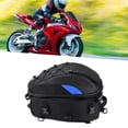 thumbnail image 1 of Motorcycle Rear Bag Rear Pouch Motorcycle Saddle Bag Waterproof Oxford Cloth HighDensity Woven Reflective Universal, 1 of 7