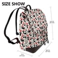 thumbnail image 2 of Kuqiui Christmas Cat Print Leather Backpack Purse For Women Fashion Ladies Vintage Bags Casual College Travel Backpacks bag, 2 of 3