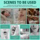 thumbnail image 2 of Coconut Oil Pulling With Tongue Scraper, Whitening Pulling Oil Mouthwash, Peppermint Essential Oil For Fresh Breath, Teeth Whitening, 2 of 5