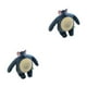 thumbnail image 1 of Vogacara Almohada de oso de peluche con cabeza pequeña, juguete de mapache con cuerpo de músculo grande, amigable con la piel, rana, elefante, Type3 NO3, 1 of 6