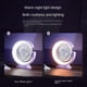 thumbnail image 2 of Desk Lamp Fan 2400mAh Desktop Runner Light,Purple, 2 of 5