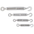 thumbnail image 2 of Marine Grade Stainless Steel Turnbuckles, Precision Cast For Extreme Strength In Outdoor Applications, Adjustable Length And Corrosion Protection Make Them Perfect For Tensioning Cable Projects, 5PCS, 2 of 5