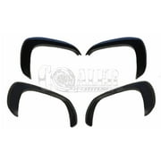 4 pc Fender Flares Fit Chevy Silverado 1500 Paintable Matte Full Set OE Style