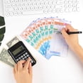 thumbnail image 3 of HLONK A6 Budget Planner Refill Kit - 82 Sheet 2024 Colorful Monthly and Weekly Planner Calendar Inserts for Expense Budget Loose-leaf Notebook, 3 of 8