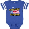 thumbnail image 3 of Inktastic My Godfather is a Firefighter with Fire Truck Boys or Girls Baby Bodysuit, 3 of 5