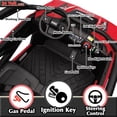 thumbnail image 6 of sopbost 24V 2 Seater Kids UTV XL with Remote Control, Red, 6 of 9