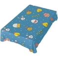 thumbnail image 7 of Coolnut Easter Bunny Egg Chick Rectangle Tablecloth Spill-Proof Polyester Table Cloth Table Cover for Kitchen Dining Picnic Holiday Party Decoration,54"x54", 7 of 7