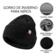 thumbnail image 2 of Cálido Gorro, Bufanda Y Guantes Para Niños Juego De 3 Piezas, 2 of 6