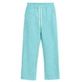 thumbnail image 7 of Dwelliawo Sweatpants for Men Open Bottom Straight Leg Gym Pant Athletic Lounge Lightweight Sweatpants with Pocket Winter Lounge Pants Cyan L, 7 of 7