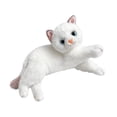 thumbnail image 2 of Juguete de peluche de gato realista, adorable gatito de dibujos animados, cómodo muñeco de gato para Blanco, 2 of 9