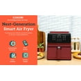 thumbnail image 6 of COSORI Pro II 5.8-Quart Smart Air Fryer, 12-in-1, Walmart Exclusive Bonus, Voice Control, Red, 6 of 13