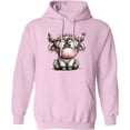 thumbnail image 2 of Inktastic Adorable Highland Cow Adult Hoodie Sweatshirt, 2 of 4