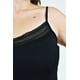 thumbnail image 4 of Blusa básica de tirantes Roman Fashion /Tallas Extras, 001 (Negro) negro 42, 4 of 7