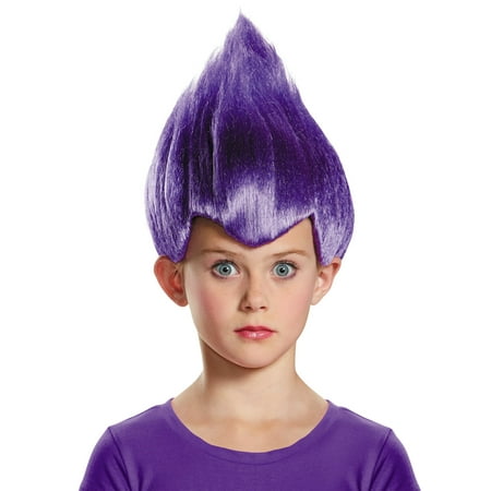 Purple Troll Child Wig Walmart Com