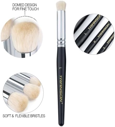 8pcs Miniature Painting Dry Brush Set with 5 Drybrushes and 3 Small Detail Brushes for Model Making and Miniature Model Painting