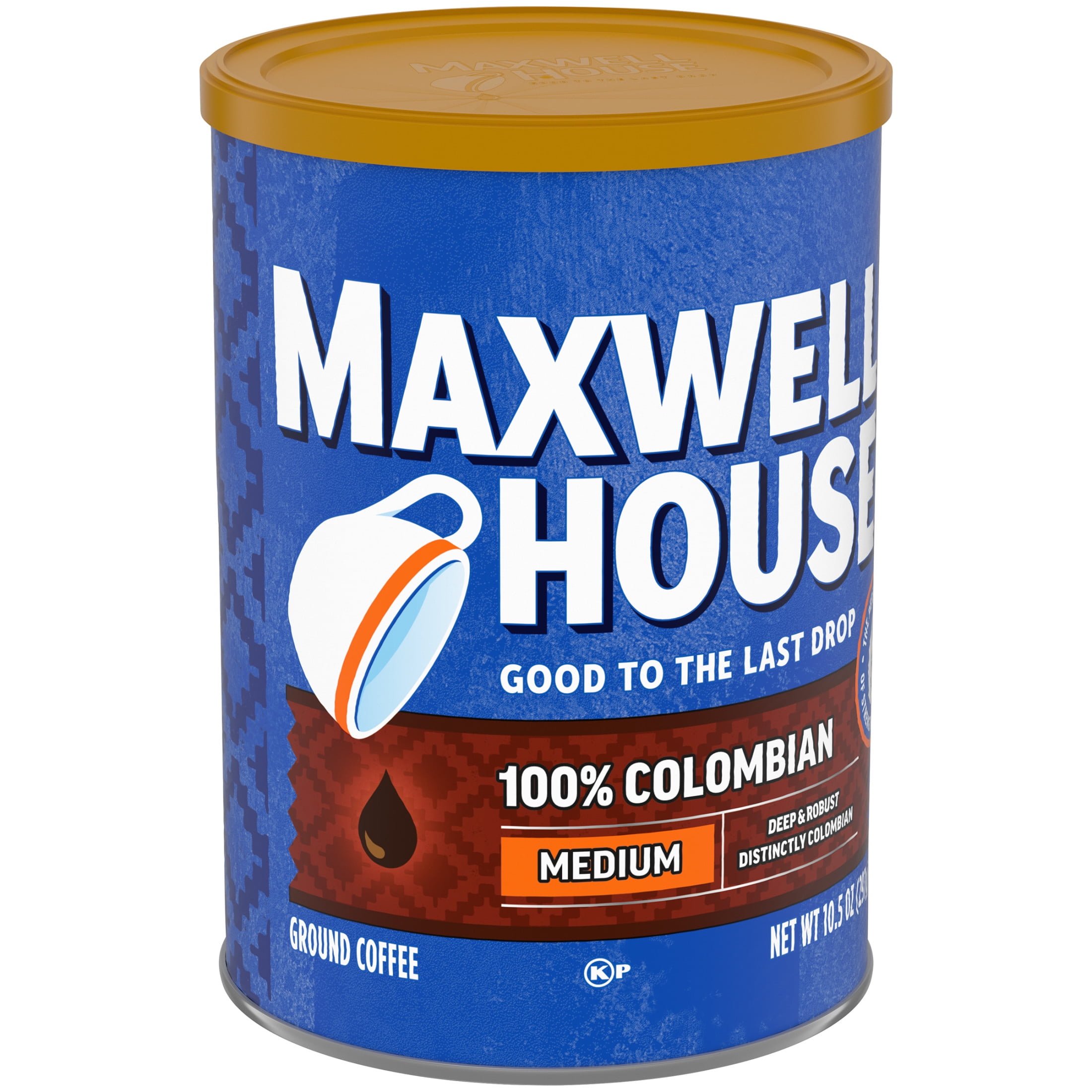 Maxwell House Medium Roast, 100% Original Colombian Ground Coffee
