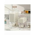 thumbnail image 2 of Sealed Moisture-Proof Rice Dispenser - Kitchen Grain Storage Container with Measuring Cup, 2 of 9