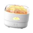 thumbnail image 4 of Humidificador de aire de escritorio con luces LED y temporizador, difusor de aroma silencioso para yoga. Blanco, 4 of 9
