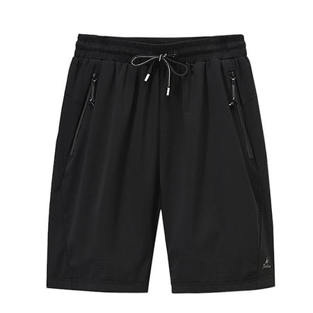 

Mens Workout Running Shorts Mesh Breathable Gym Athletic Shorts with Pockets Loose Training Jogger Pants