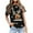 Black, variant on IWRICH Christmas T Shirts Plus Size for Women Round Neck Short Sleeve Tops Holiday Reindeer Printed Loose Casual Tees XL