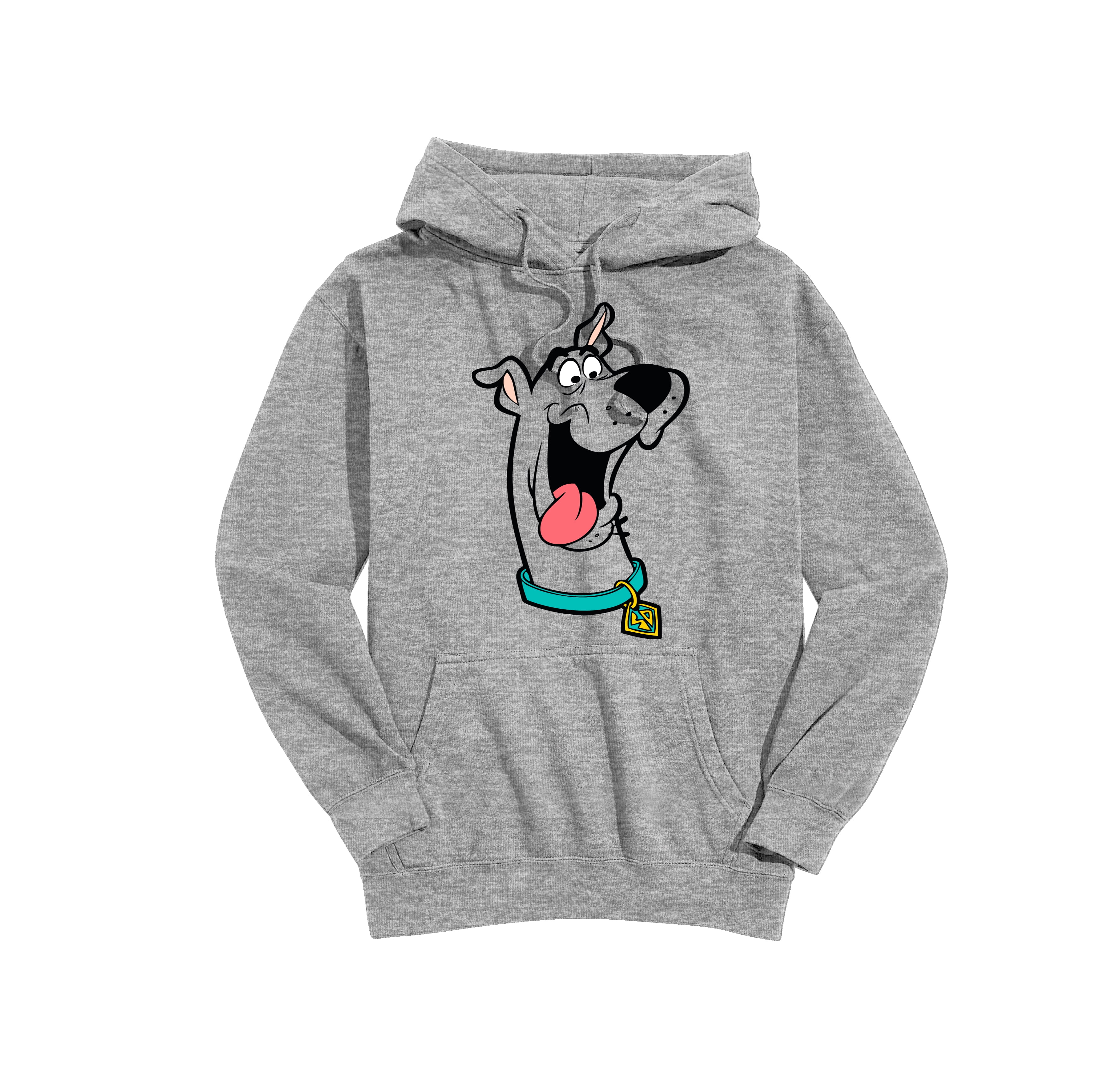 ScoobyDoo Scooby Doo Head Mens and Womens Pullover Hoodie Jacket