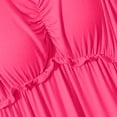 thumbnail image 4 of FAIWAD Robe Maxi pour Femme à Col en V Sans Manches Robe d'Été Décontractée Ample Fluide Évasée Robe Débardeur, 4 of 5