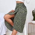 thumbnail image 4 of High Waisted Skirts for Women Boho Printed Tie Side Summer Skirts Casual Flowy Beach Holiday Long Skirts, 4 of 6