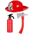 thumbnail image 4 of Children's Firefighter Costume Sets, Firefighter Role-Play Outfits for Boys and Girls, Halloween Party Costumes, 4 of 9