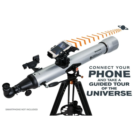 Celestron StarSense Explorer LT 80AZ Smartphone App-Enabled Refractor Telescope