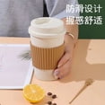 thumbnail image 7 of D5 Biodegradable Coffee Water Cup with Lids Wheat Straw Cup Reusable Portable Cup Dishwasher Safe Coffee Mug Espresso Travel Cup (Grey), 7 of 7