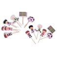 thumbnail image 4 of 24 Unidades/ de Púas para Cupcakes con Temática de Fútbol, Soporte para Decoración de Tartas, Accesorios de Fútbol, Niño Y , Celebraci Yotijar Picks de cupcake, 4 of 8