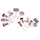 thumbnail image 1 of 24 unids / set novedad fútbol niño Cupcake selecciones Topper favores decoración, 1 of 8