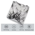 thumbnail image 4 of GHUALURU Men's Wolf Moon Graphic T-Shirt Forest Animal Print Short Sleeve Crew Neck Casual Tee,Multi,2XL, 4 of 6