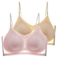 thumbnail image 2 of VISALY Push Up Bra T-Shirt Bras Thin Bras Summer Thin Plus Size Ice Comfort Bra Wireless Bras For Women Comfortable Bras For Women Bras For Women A L, 2 of 9