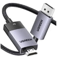 thumbnail image 3 of Câble Mâle vers HDMI Mâle DisplayPort 2 m UGREEN - 8K - Noir, 3 of 9