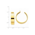 thumbnail image 2 of 14k Polished Hoop Earring Jackets, 2 of 2