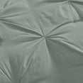 thumbnail image 4 of Virtu King Comforter Set, 7pc Bed in a Bag, Pleated Bedding Comforter Sets with Sheets, Sage Green, 4 of 10