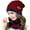 Red, variant on Sinhoon Mens Womens Winter Beanie Hats Scarf Set Warm Knit Hat Thick Fleece Lined Slouchy Cap Neck Warmer (Black)