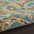 thumbnail image 6 of Nourison Allur Floral Jewel Indoor Area Rug Turquoise Multicolor 9' x 12', 6 of 9