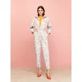 thumbnail image 1 of Leopard Print Denim Jumpsuit, 1 of 1