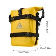 thumbnail image 5 of Parachoques para Motocicleta IPX7 Impermeable 8L Alforja Sillín Moto () Amarilla, 5 of 5