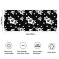 thumbnail image 3 of Pioneer Flower Floral Print Pattern Bathroom Rugs Mat, Non Slip Microfiber Bathroom Rug with Rubber Backing, Soft Mats for Bathroom Floor Tub Shower, 24"x60", 3 of 5