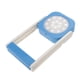 thumbnail image 3 of Espejo de maquillaje LED Zulema de doble cara giratorio azul, 3 of 8