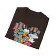 thumbnail image 5 of I Love Books, Gildan Unisex Softstyle T-Shirt, Bookish Graphic Tee, S-3XL, 5 of 5