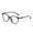 Bright Black, variant on Xinyolin Unisex Transparent Spectacles Protection Clear Lens Eyeglasses Glasses Frame