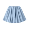thumbnail image 6 of IUYRTFE Women Long Sleeve Button Down Top and High Waist Ruffle Shorts Set Casual 2 Piece Outfit, 6 of 9