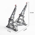 thumbnail image 1 of Rompecabezas de gran tamaño con soporte de Halcón Milenario, modelo de soporte, bloques de construcción ensamblados, juguete compatible con partículas pequeñas, 1 of 1