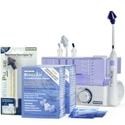 SinuPulse Elite Advanced Nasal Sinus Irrigation System with 60 Additional SinuAir Packets, Additional Replacement Sinus Irrigator Tip, and Bonus eBook by Dr. Robert S. Ivker