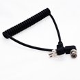 thumbnail image 4 of Video Cable Coaxial Cable Camera PU Spring Wire Right Angle BNC to Right Angle BNC, 4 of 6